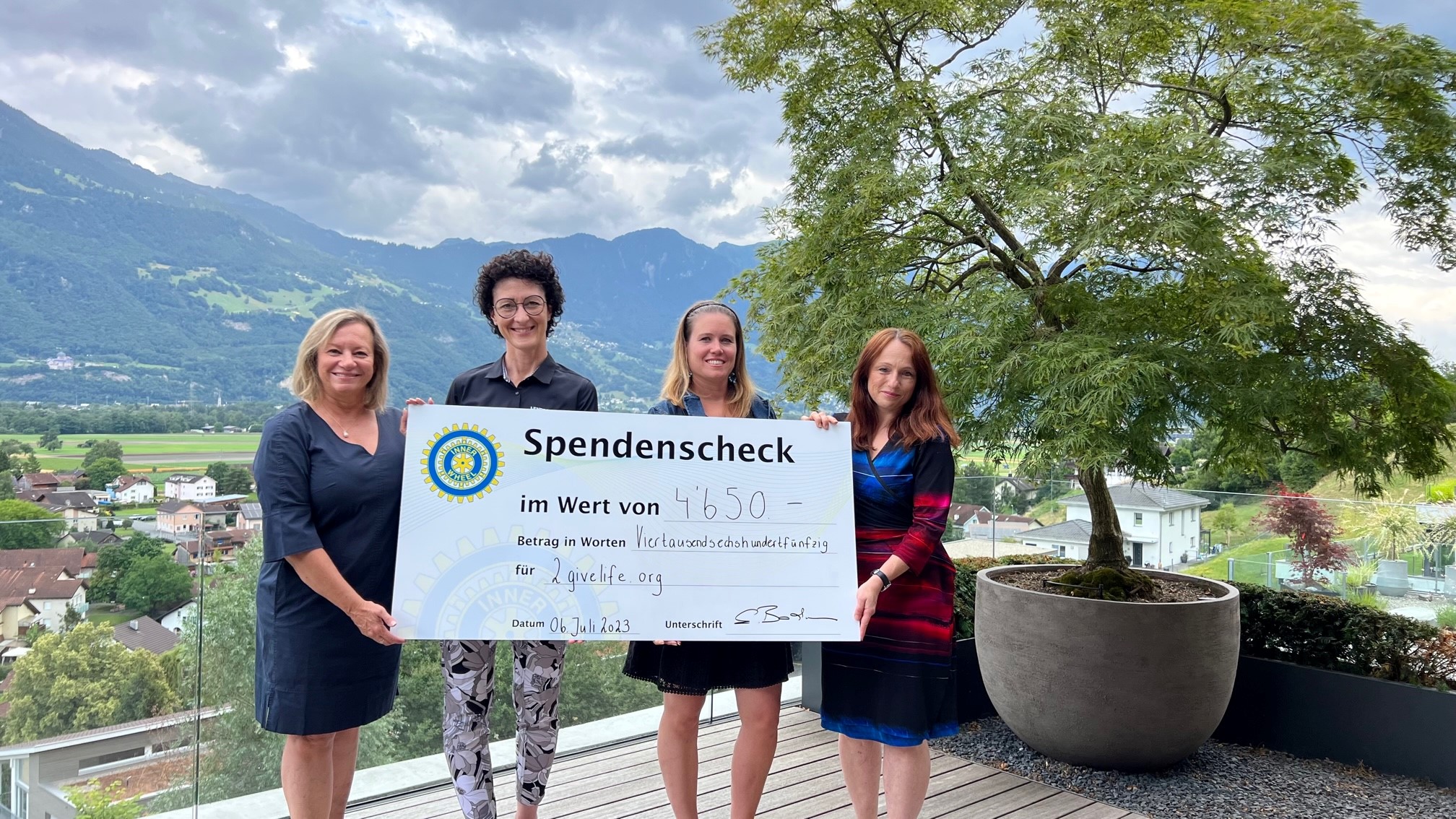 Grosszügige Spende des Inner Wheel Clubs