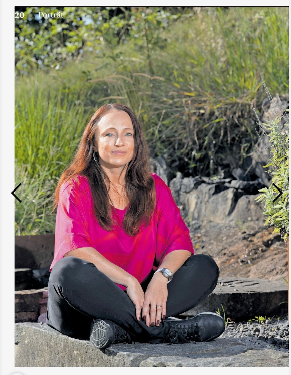 Portrait von Gründerin Tanja Mettler